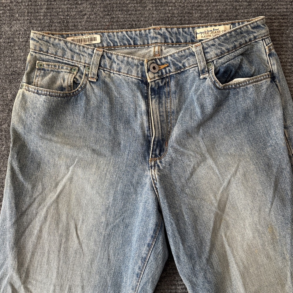 Ralph Lauren Jeans Polo Jeans Stretch Saturday Straight Womens Size 10 Reg Y2K